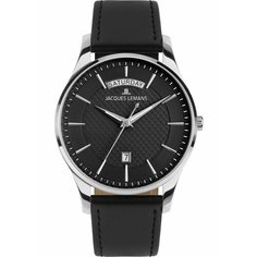 Наручные часы JACQUES LEMANS, черный