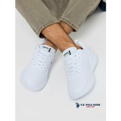Кроссовки U.S. POLO ASSN. Весна-лето 2025, полнота 6, размер 41, белый
