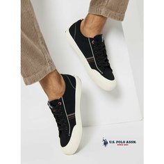 Кеды U.S. POLO ASSN. Весна-лето 2025, полнота 6, размер 40, черный