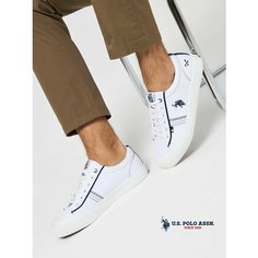 Кеды U.S. POLO ASSN. Весна-лето 2025, полнота 6, размер 41, белый