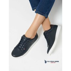Кеды U.S. POLO ASSN. Весна-лето 2025, полнота 6, размер 40, синий