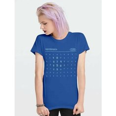 Футболка Dream Shirts Разделение / Severance / Сериал / Женская, размер XS, cиний