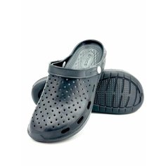 Шлепанцы Crocs, размер 44, черный