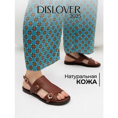 Сандалии DISLOVER, размер 37, коричневый