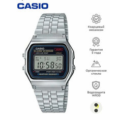 Наручные часы CASIO, черный/серебристый