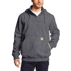 Толстовка carhartt, размер 3XL-1, , черный/лайм