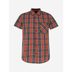 Рубашка OUTVENTURE Travel Men’s SS Short, размер 52, красный