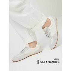 Кеды Salamander Весна-лето 2025, полнота 4 (RU)/ на узкую и среднюю стопу, размер 36, белый