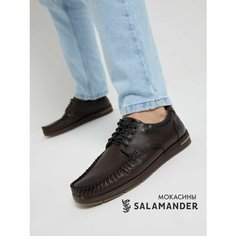Мокасины Salamander, размер 40, коричневый