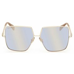 Солнцезащитные очки Max Mara, золотой