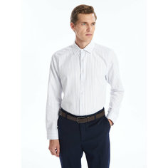Рубашка LC Waikiki, размер S, white/striped