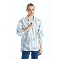 Рубашка LC Waikiki, размер 40, blue striped