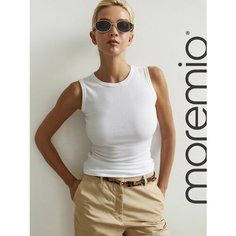 Топ moremio, размер 38, белый