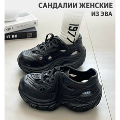 Сандалии, размер 39, черный Нет бренда
