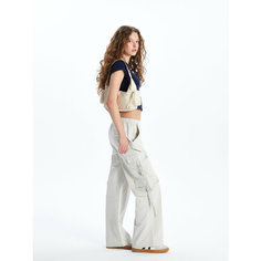 Брюки карго LC Waikiki, размер 36, light beige