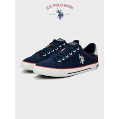 Кеды U.S. POLO ASSN. Весна-лето 2025, полнота 6, размер 36, синий