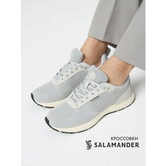 Кроссовки Salamander Весна-лето 2025, полнота 6 (RU)/ на среднюю стопу, размер 40, серый