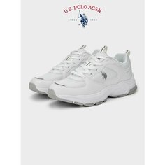 Кроссовки U.S. POLO ASSN. Весна-лето 2025, полнота 6, размер 36, белый