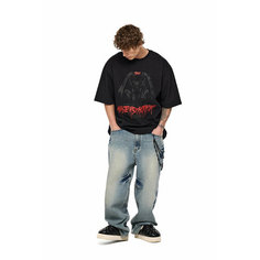 Футболка FRHT MH Strix, 1 шт., размер M, black/red