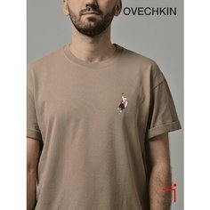Футболка REGISTA Овечкин, размер XL, бежевый