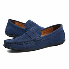 Мокасины , размер 38, blue Нет бренда