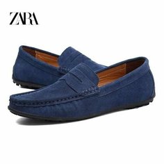 Мокасины , размер 40, blue Нет бренда