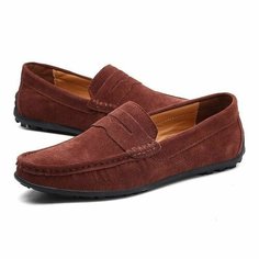 Мокасины , размер 46, dark brown Нет бренда