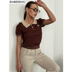 Джемпер EMBERENS, размер L, , коричневый