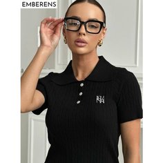 Джемпер EMBERENS, размер 40-46, , черный, Черный