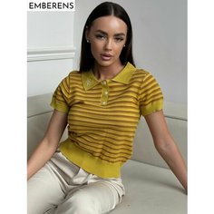 Джемпер EMBERENS, размер 40-46, , горчичный