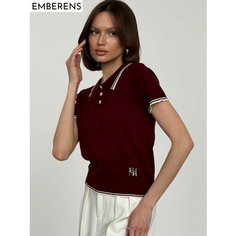 Джемпер EMBERENS, размер 40-46, , бордовый, бордовый