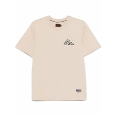 Футболка Evisu Seagull and Daruma Totem, размер S, коричневый