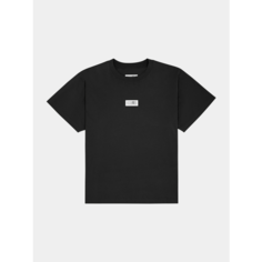 Футболка MM6 Logo t-shirt, размер XXL, черный