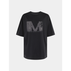 Футболка MM6 M Logo Numeric, размер S, черный