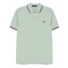 Поло FRED PERRY, размер M, зелёный