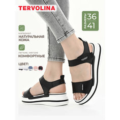 Босоножки TERVOLINA, размер 37, черный