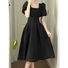Платье , размер 3XL, black No Brand