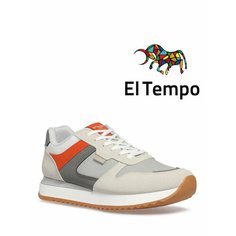 Кроссовки El Tempo, полнота 6 (RU)/ на среднюю стопу, размер 40, серый
