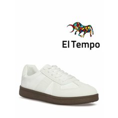 Кеды El Tempo, полнота 6 (RU)/ на среднюю стопу, размер 37, белый