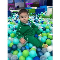 Комплект одежды Street Style спортивный костюм для малышей, размер XL/104-110, зелeный