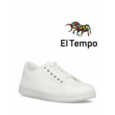 Кеды El Tempo, полнота 6 (RU)/ на среднюю стопу, размер 37, белый