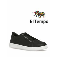 Кеды El Tempo, полнота 6 (RU)/ на среднюю стопу, размер 39, черный