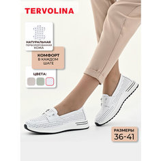Балетки TERVOLINA, размер 40, белый