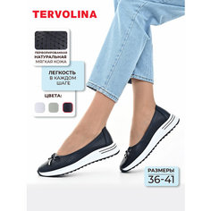 Балетки TERVOLINA, размер 40, синий