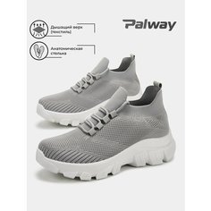 Кроссовки PALWAY, размер 39, серый