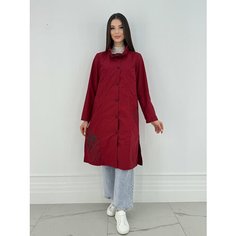 Плащ Karmelstyle весна, размер 60, красный