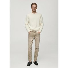Джинсы MANGO BEN, размер 38 EU, бежевый