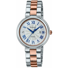 Наручные часы CASIO, серебряный, синий