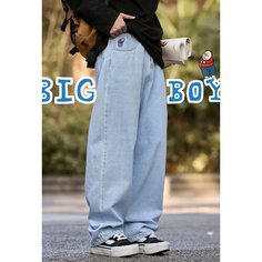 Джинсы багги Big Boy, размер 29, голубой