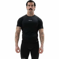 Футболка спортивная RANK Compression Power T-Shirt, размер 2XL, черный